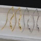 Длинные серьги с кисточками из жемчуга, аксессуар, аксессуары, серебро 925 пробы, простой и элегантный дизайн