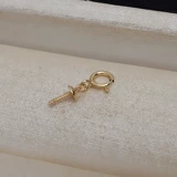 Аксессуар из жемчуга, аксессуары, золотая подвеска, G18, золото 750 пробы