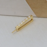 Длинная подвеска, аксессуар из жемчуга, аксессуары, G18, золото 18 карат