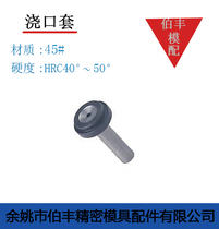 Factory direct mold accessories sprue sleeve (Zhejiang standard) B- shaped sprue sleeve whipped nozzle diameter 16