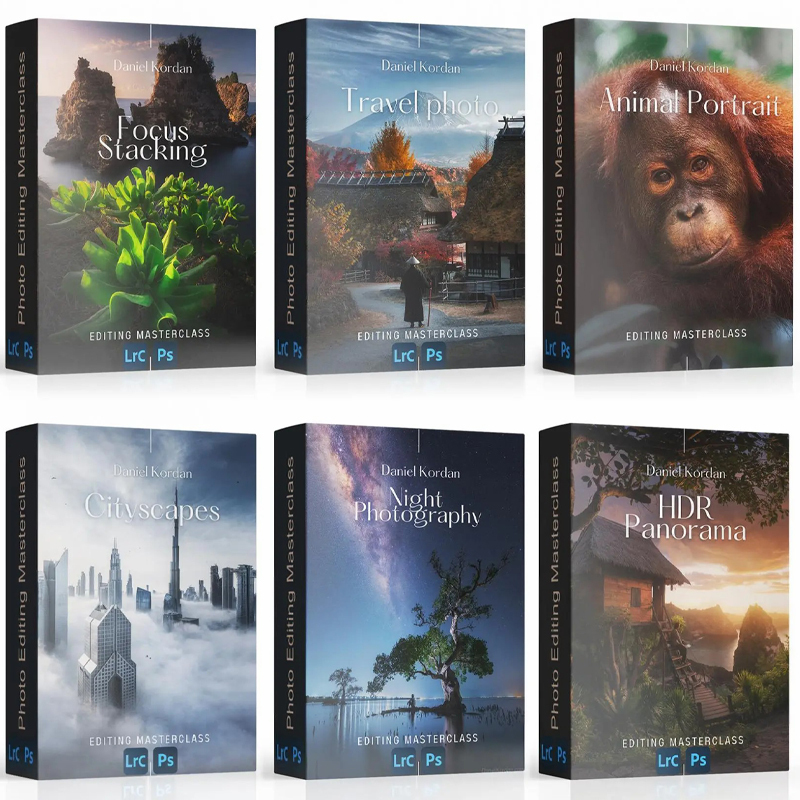 Landscape Photography Daniel Kordan Master of Post-Production for Landscape Photos Six Sets of Tutorials in Chinese and English with Materials