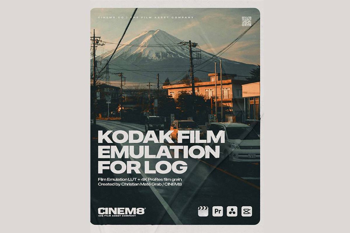 【Luts预设】柯达Portra400胶片仿真LUT预设+纹理 CINEM8 Kodak Portra Film
