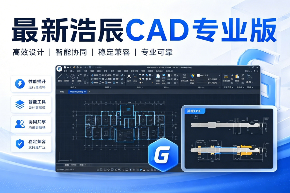 Gstar浩辰 CAD2027 v2026.04.29 专业版激活安装 含配套视频教程 解放双手 全功能版