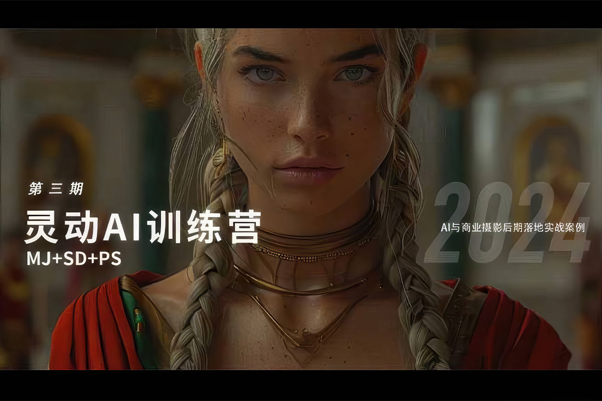 【Stable Diffusion教程】刘杨灵动AI人工智能训练营第三期2024年中文课程