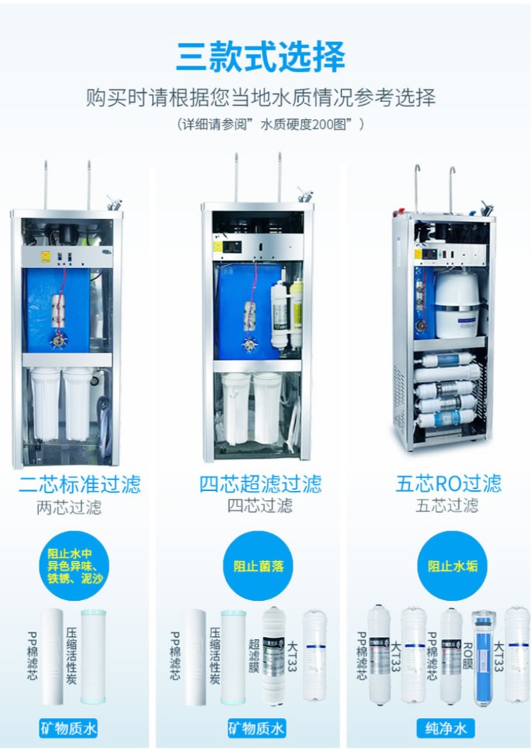 máy lọc nước xiaomi Vòi nước uống thẳng bằng thép không gỉ Tianchuan W500 thẳng đứng siêu lọc RO nhà máy lọc nước ký túc xá thương mại máy nước máy lọc aqua