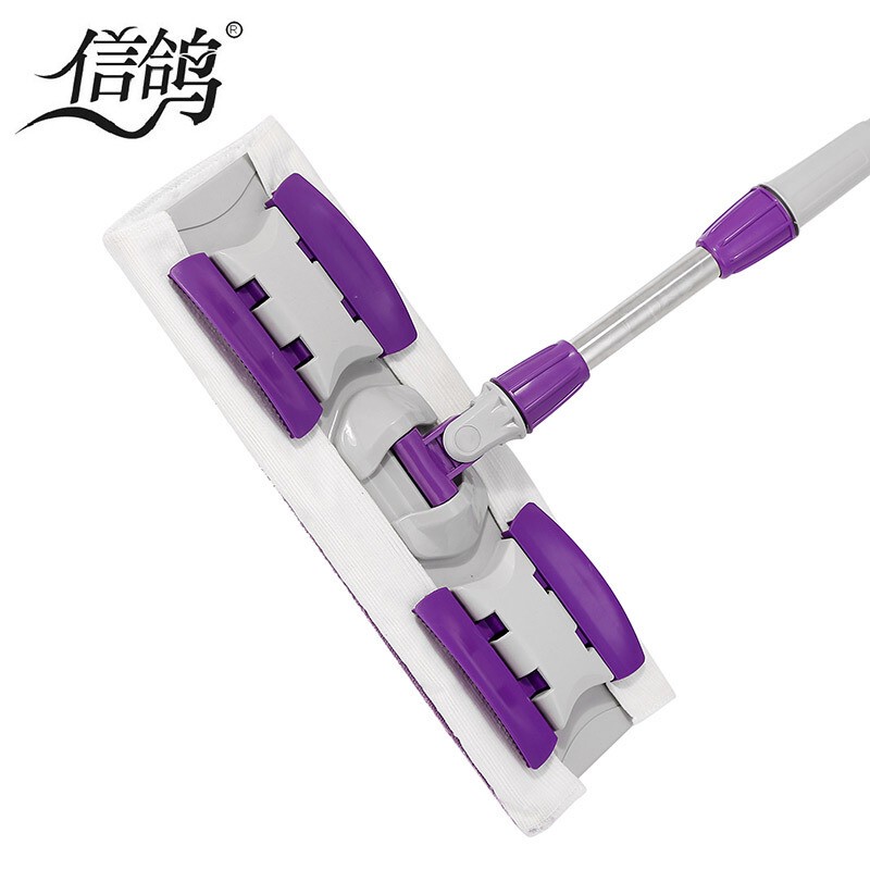 Taige Large Stainless Steel Clip-On Mop for Wooden Floors, Waxing, Lightweight Dust-Removing Old Towel Mop 2985 Taige Large Stainless Steel Clip-On Mop for Wooden Floors, Waxing, Lightweight Dust-Removing Old Towel Mop 2985