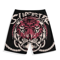  Quick-drying tide brand beach pants professional loose version of surfing swimming trunks mens cartoon can go into the water printed swimming shorts trend