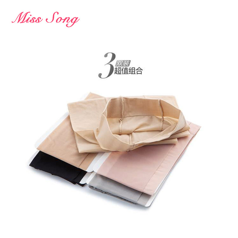 Underwear pantyhose women's summer long tube black flesh color anti-hook sexy ladies thin pantyhose invisible transparent pantyhose