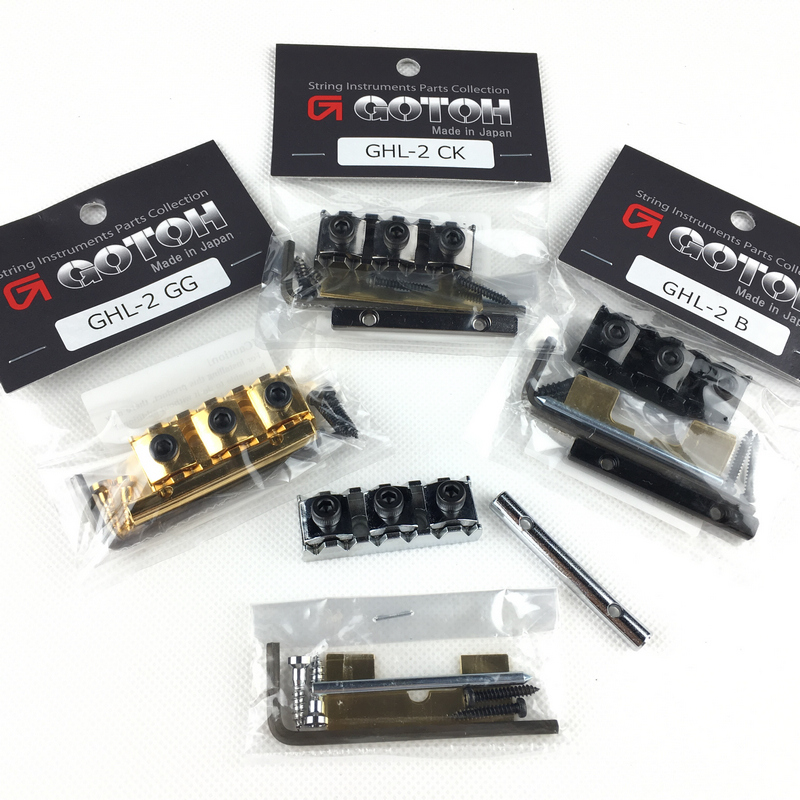 Nissan GOTOH Electric Guitar Double Rock Pillow Chosel Lock Chuck 43MM GHL2 GHL1