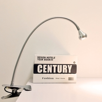 Led universal hose iron clamp type concentrated eye protection desk bed head lamp plug-in electric charge dimming blue light usb spotlight