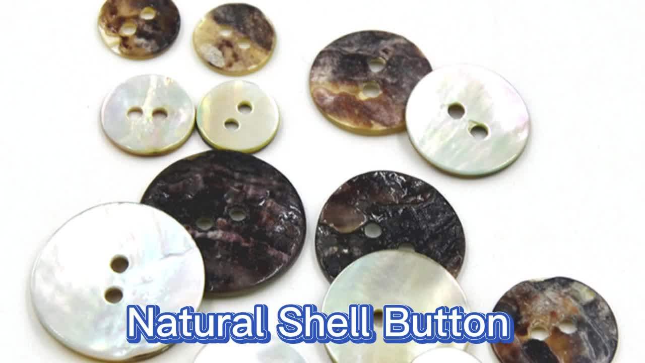 China Button Maker Square Shell Button 2 Holes Natural Mop Akoya Agoya ...