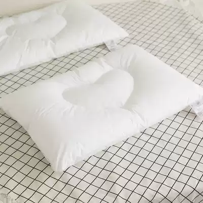 Flat pillow low pillow soft thin pillow soft thin pillow core washable neck pillow adult children love soybean pillow a pair of Pats 2