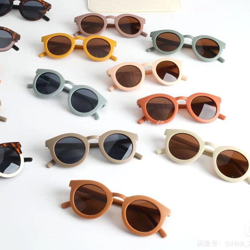 Fish export quality Danish baby child polarization glasses sunglasses anti-UV retro-light sunscreen