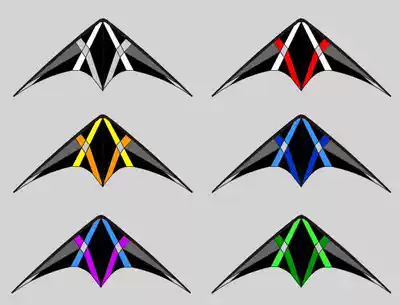 Flying edge high-end tumbling kite black jazz X Standard Version