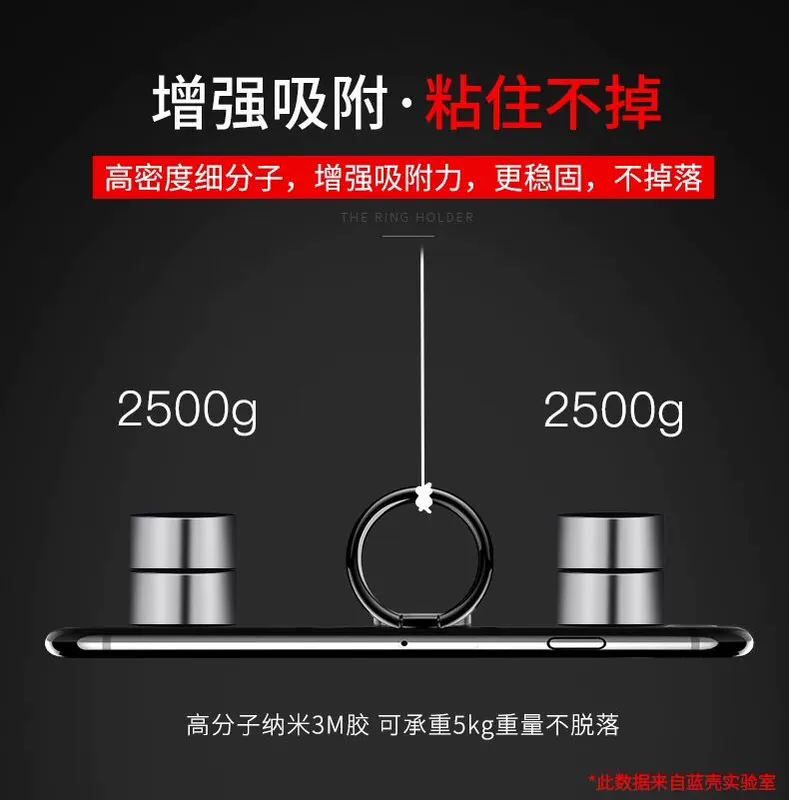 Kim loại điện thoại di động vòng khóa khung siêu mỏng đề cập đến xấu kéo vòng nhẫn khóa phẳng phổ quát mẫu nam và nữ có thể được tùy chỉnh LOGO - Phụ kiện điện thoại di động