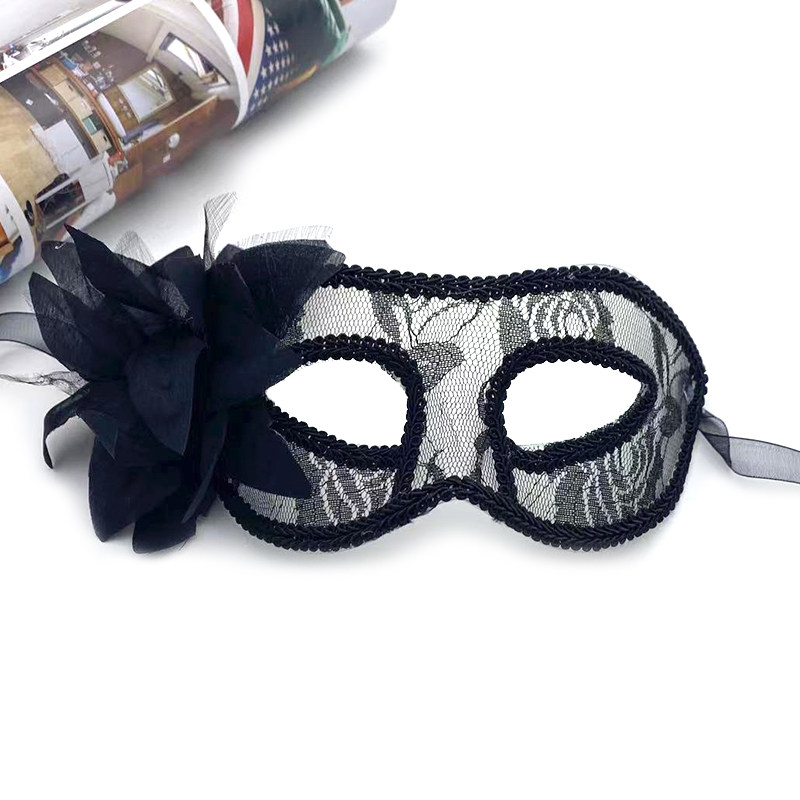 Halloween mask masquerade princess half face adult gauze eye mask festival show girls party mask