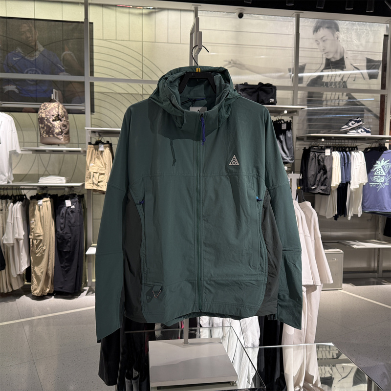 Authentic Nike Outdoor Functional Acg Water-Repellent Windproof Cordura Wear-Resistant Jacket Dh3104