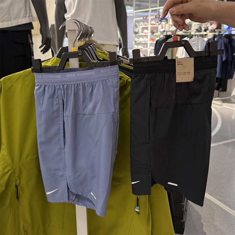 Authentic Nike Dri-Fit Men's Quick-Drying Running Shorts (Without Lining) Summer Sports Pants Dm4742