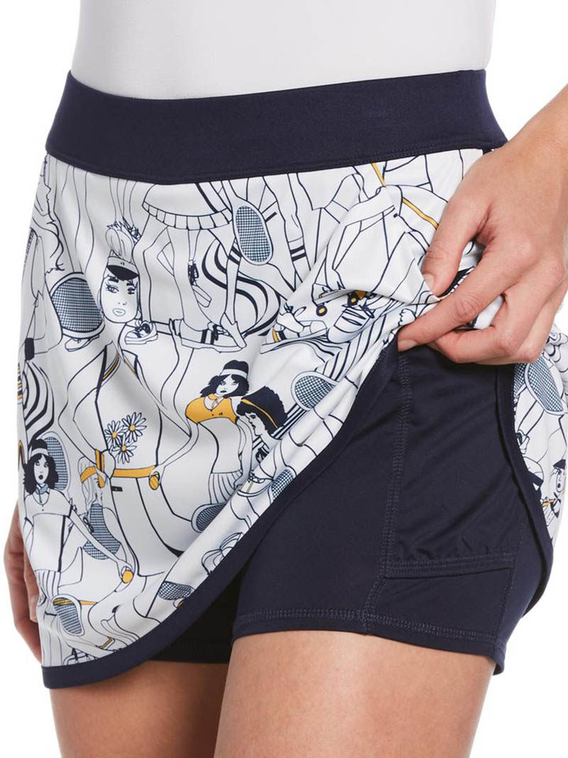 Sea Naughty GRAND SLAM Women PRINT TENNIS SKIRT Site Sport Skirt Speed Dry Tennis Short Skirts