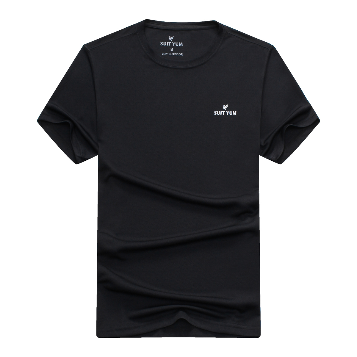 Running Fitness Blouse Summer New Outdoor Short Sleeve Quick Dry T-shirt Male Round Collar Half Sleeve Breathable Sport Quick Dry Clothing