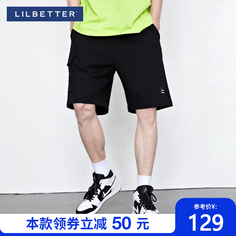 Lilbetter shorts Men's summer casual pants Port wind sports pants Loose tide brand five-point pants Men's five-point pants