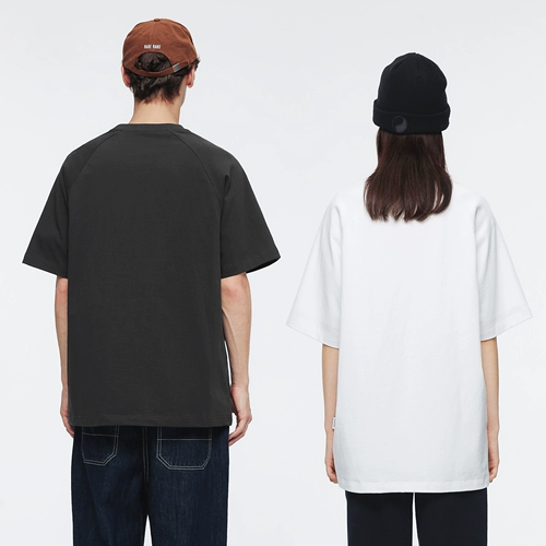 Lilbetter Летняя футболка с коротким рукавом, круглый воротник, оверсайз