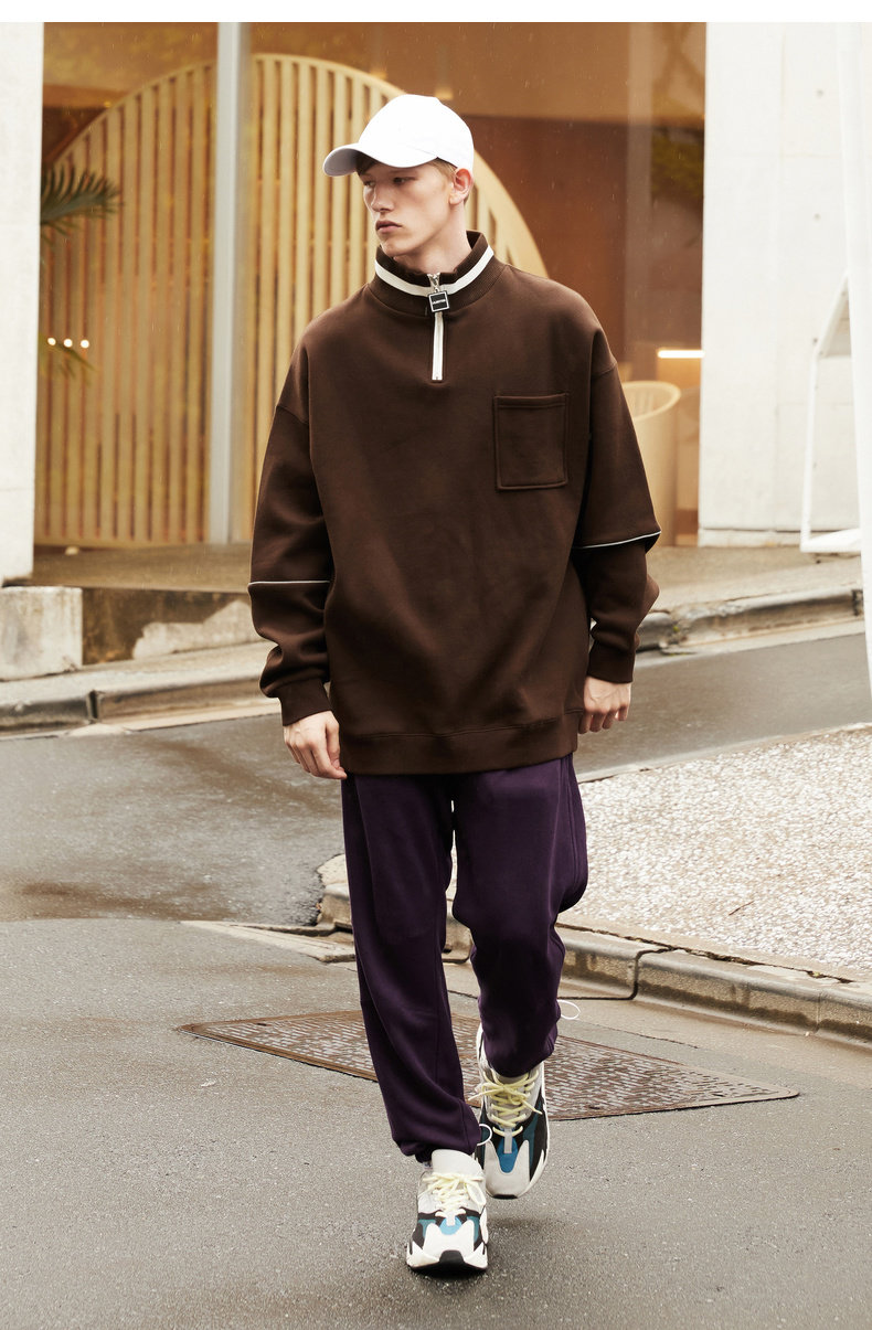 Sweatshirt homme LILBETTER en Coton - Ref 3127554 Image 18