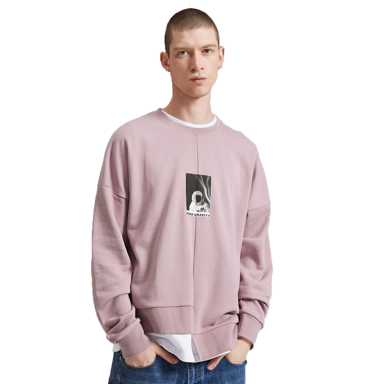 Sweatshirt homme LILBETTER en Coton - Ref 3127808 Image 4