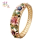 Vòng tay cloisonne đích thực của phụ nữ openwork thời trang phiên bản Hàn Quốc của vòng tay mạ vàng theo phong cách quốc gia pha lê retro gửi mẹ vòng tay