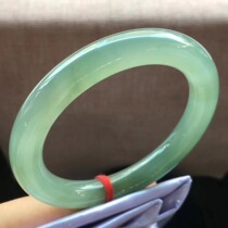 Jane Emerald Burmese Old Pit Natural A freight green and green bar Emerald bracelet oil lubricated the jade jade bracelet