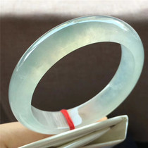Jian An Jade 56 Myanmar A cargo Jade high ice bracelet old seed Light Natural old pit jade ice seed jade bracelet