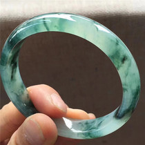 Jian An Jade 54 Natural A Cargo Ice Species Floating Flowers Guifei Jade Bracelet Old Species Water Burmese Jade Bracelet