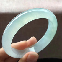 Jian An Jade Myanmar Natural A Cargo Ice Clear Water Jade Bracelet Ice Clear Run Old Jade Jade Jade Bracelet