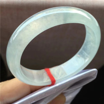 Jian An Jade 52 8 Natural A Cargo Emerald Ice Species Noble Concubine Jade Bracelet Ice through Burma Old Pit Ice Bracelet