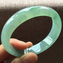 Jian An Jade hibiscus seed Imperial Concubine jade bracelet Myanmar natural A goods Jade old type water jade bracelet with certificate