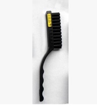 Long handle anti-static brush Extra large crank brushing brush-like anti-static brush 2 rows of 20 holes hair length