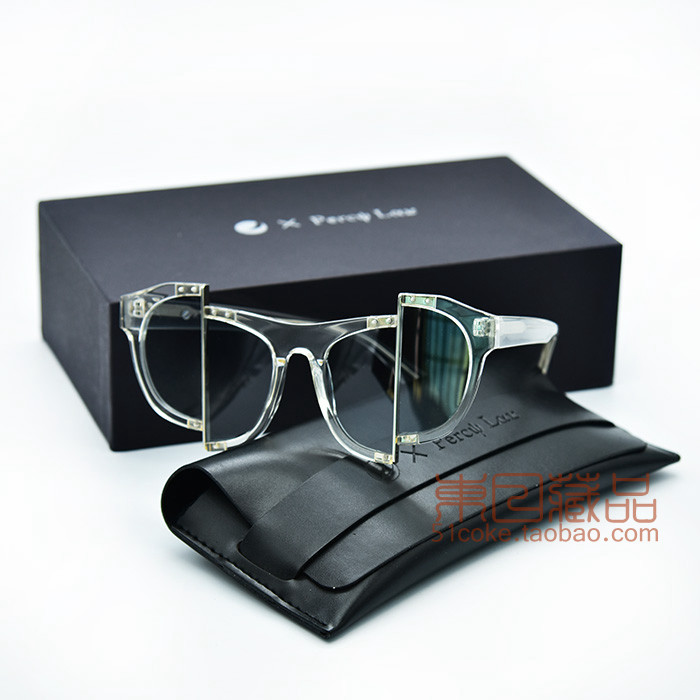 Brand new boxed PERCY LAU AXIS Y CLEAR PepsiCo misplaced fashion sunglasses sunglasses