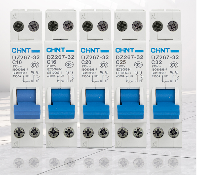 Zhengtai Home Small breaker air switch Double in double-out DZ267-32 10A16A20A25A32A