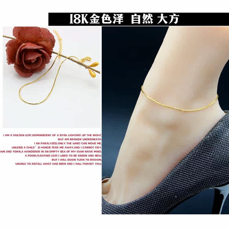 Chaine de cheville Femme OTHER   en Argenterie - Ref 3101830 Image 19