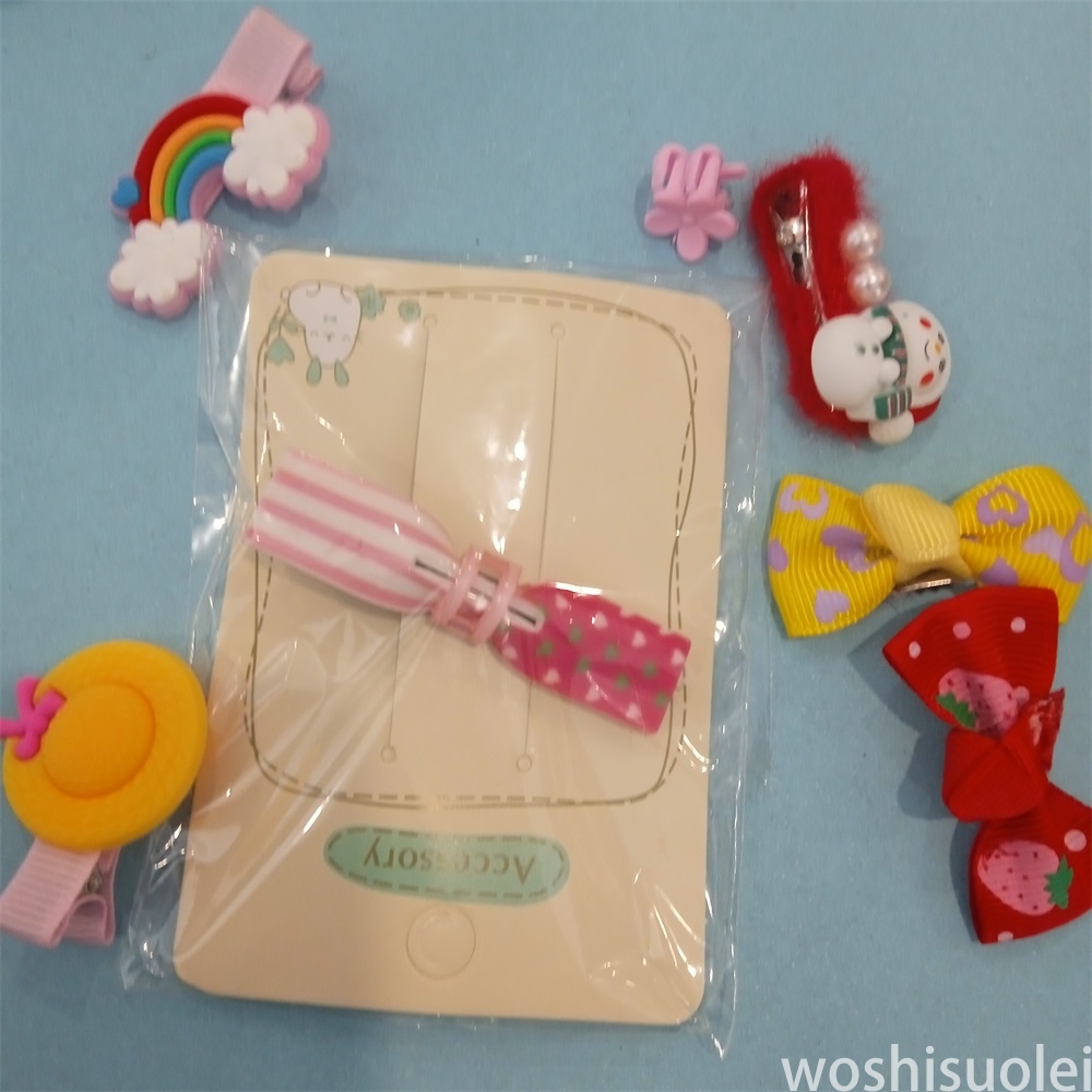 New Ornament Hair Accessories Adorable Creative Side Hair Clip and Nautical Clip Cartoon Combo 31a103