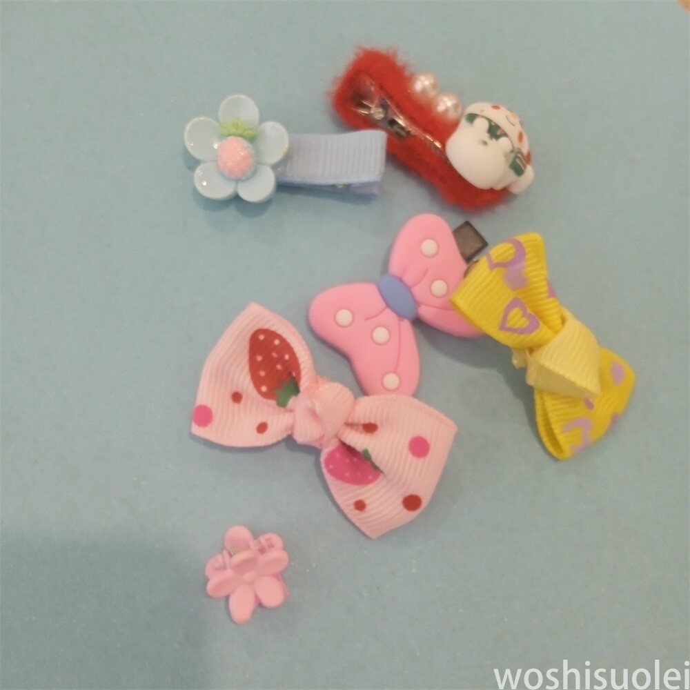 New Ornament Hair Accessories Adorable Creative Side Hair Clip and Nautical Clip Cartoon Combo 31a030