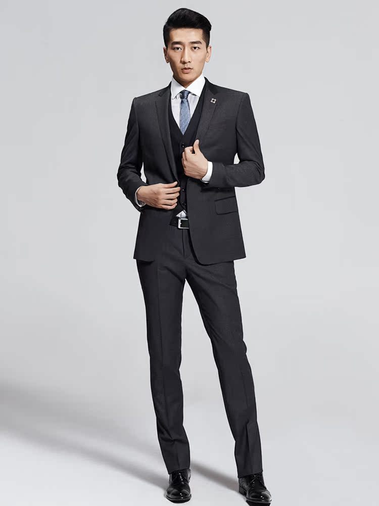 Costume homme YOUSOKU en laine pour automne - Ref 1579851 Image 18