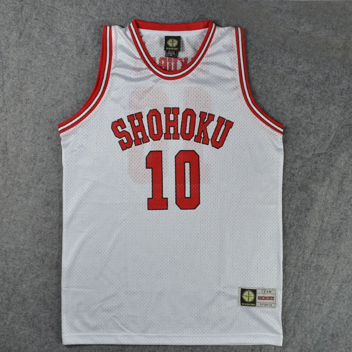 SD slam dunk đội uniform phù hợp với đào tạo Xiangbei 10th Sakuragi hoa bóng rổ vest đồng phục bóng rổ để tùy chỉnh