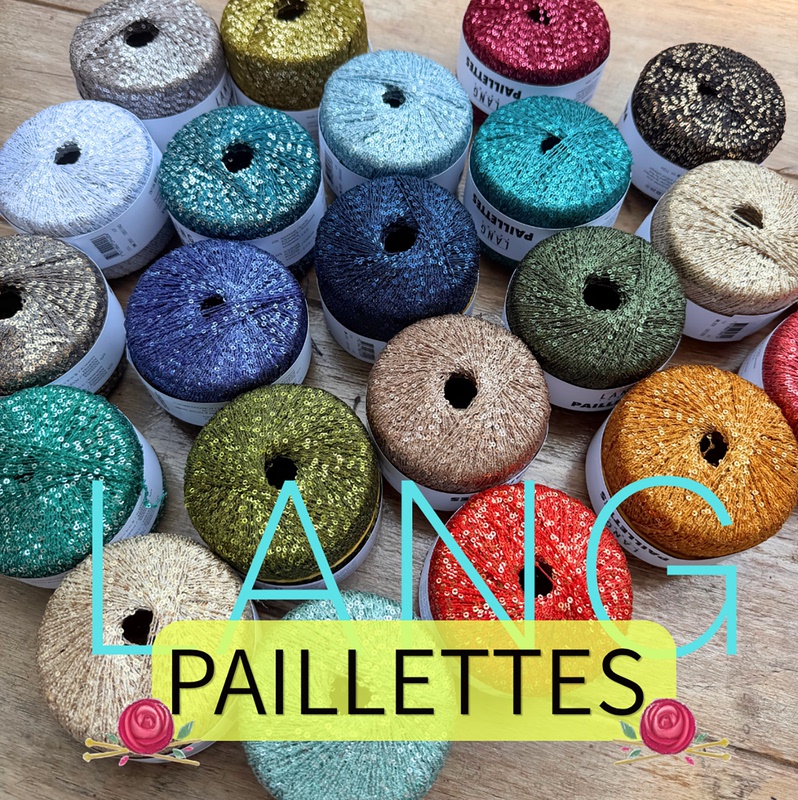 Paillettes 3954 Langngyarns Swiss Lang Sequins Wiring
