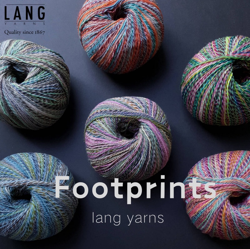 Footprints Footprints1115 Langyarns Imported Yarn Hand Knitting Yarn 1981 Sock Yarn