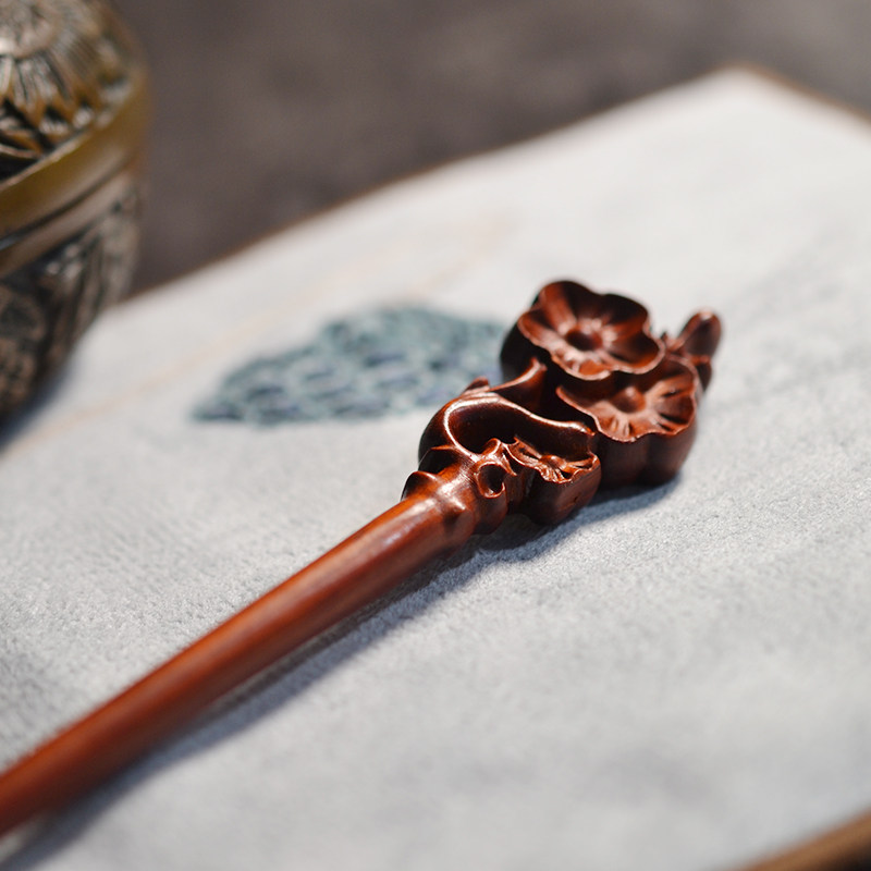 Honolulu hair retro classical dish hair classical style hair decoration headdress plum clothing accessories box