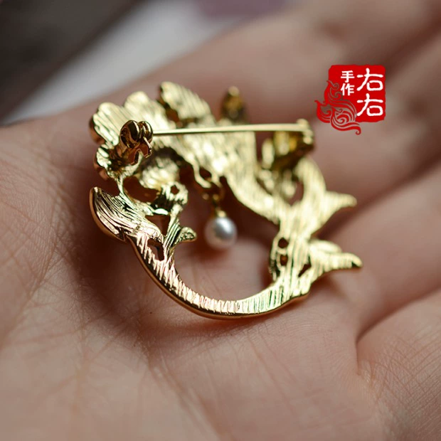 Tính tình hâm mộ văn chương 琅 nhỏ giọt dầu thanh lịch lá xanh trâm hoa trắng