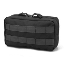 9 inch general outdoor commuting bag multi-function rectangular practical bag Fanny pack MOLLE system accessory bag