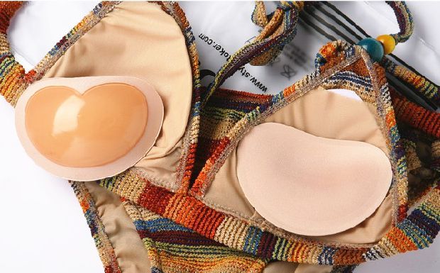 Miếng bọt biển dày thoáng khí miếng đệm ngực vô hình dán áo lót chèn siêu dày miếng đệm ngực nhỏ ngực tập hợp dán ngực silicon nâng ngực