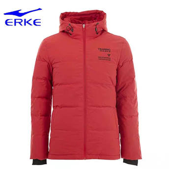 Hongxing Erke down jacket ຜູ້ຊາຍດູໃບໄມ້ລົ່ນແລະລະດູຫນາວໃຫມ່ thickened windproof ອົບອຸ່ນກິລາ hooded ຜູ້ຊາຍ 11218412572